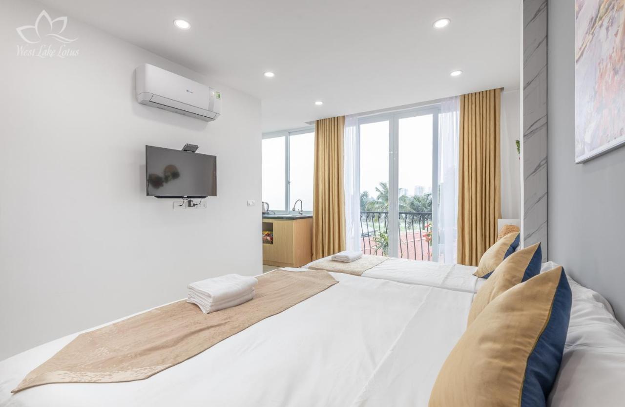 The Lakeview - West Lake Lotus Apartments Hanoi Bagian luar foto