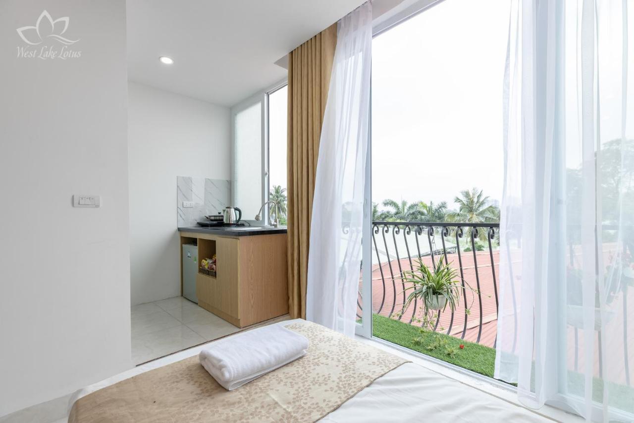 The Lakeview - West Lake Lotus Apartments Hanoi Bagian luar foto