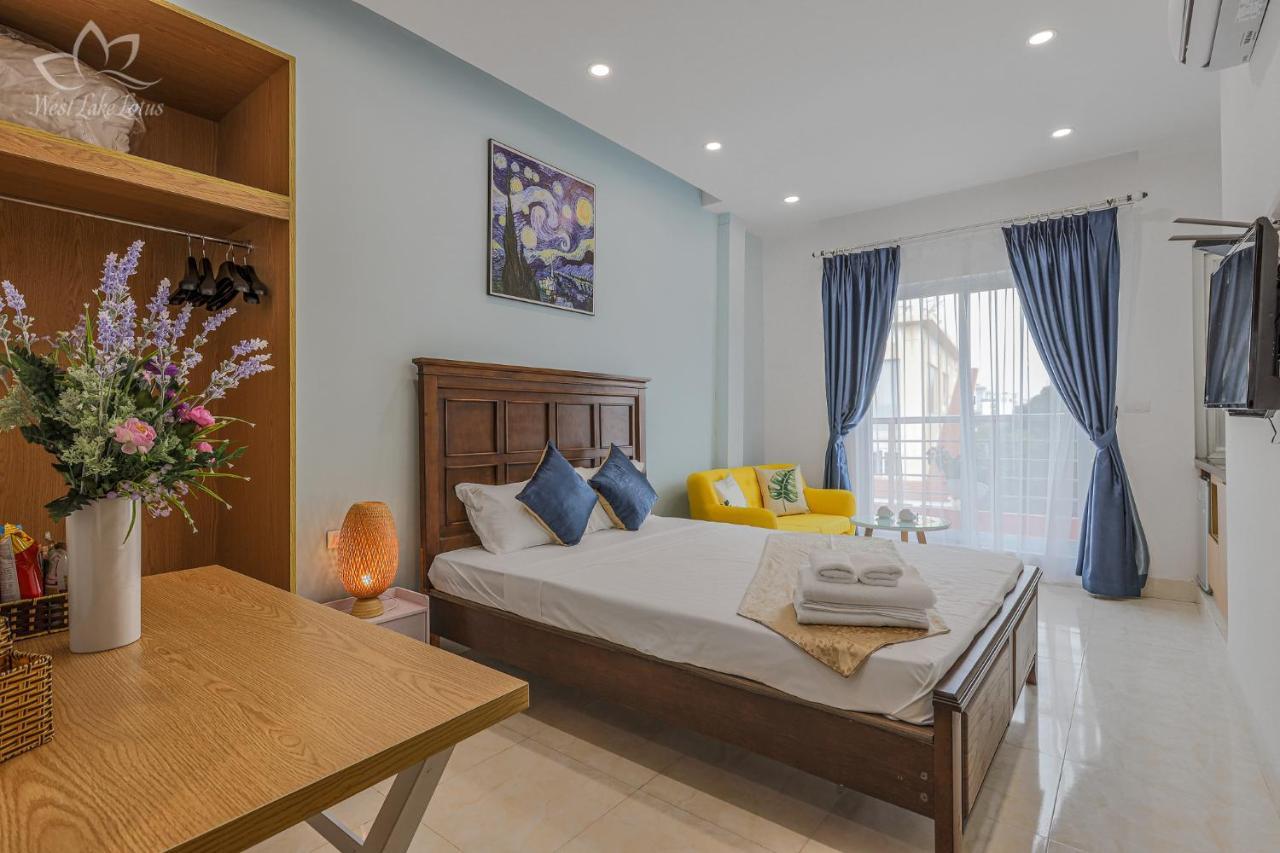 The Lakeview - West Lake Lotus Apartments Hanoi Bagian luar foto