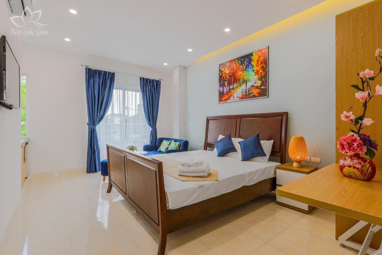 The Lakeview - West Lake Lotus Apartments Hanoi Bagian luar foto