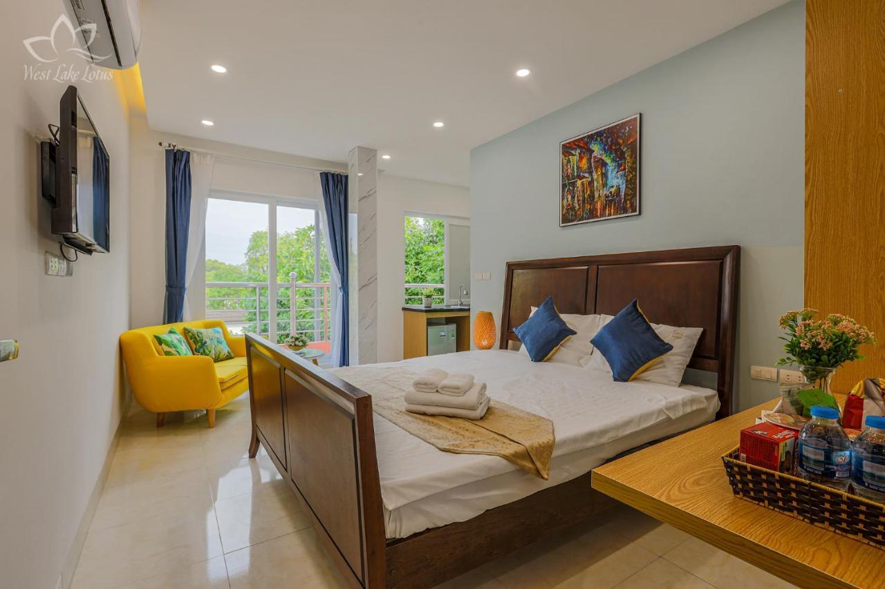 The Lakeview - West Lake Lotus Apartments Hanoi Bagian luar foto